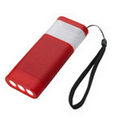 Red LED Lantern Flashlight with Strap